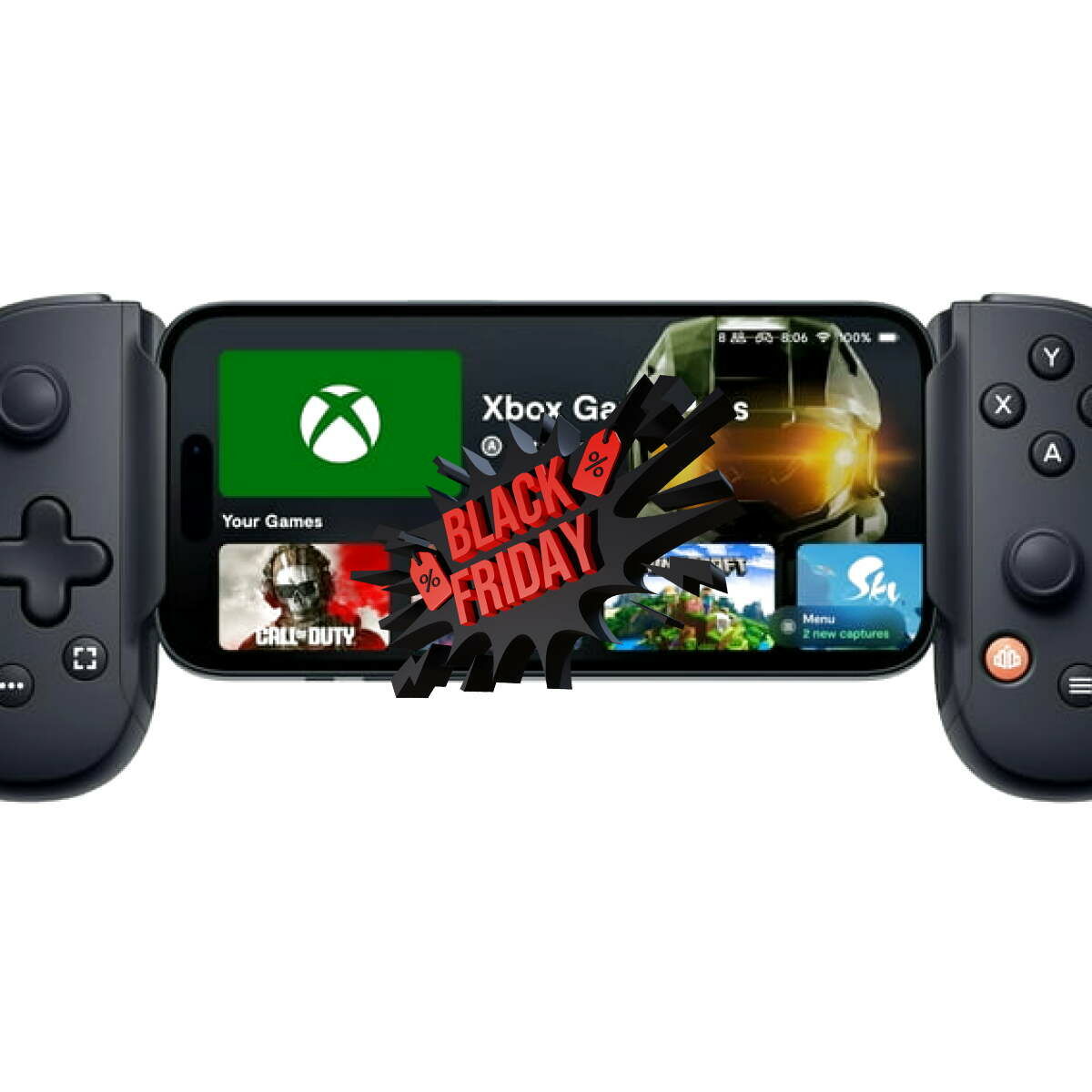 backbone one mobile gaming controller 2nd gen black friday