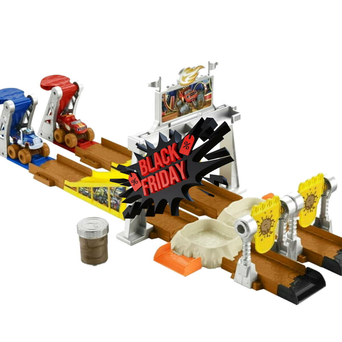 fisher price blaze mud pit race track black friday