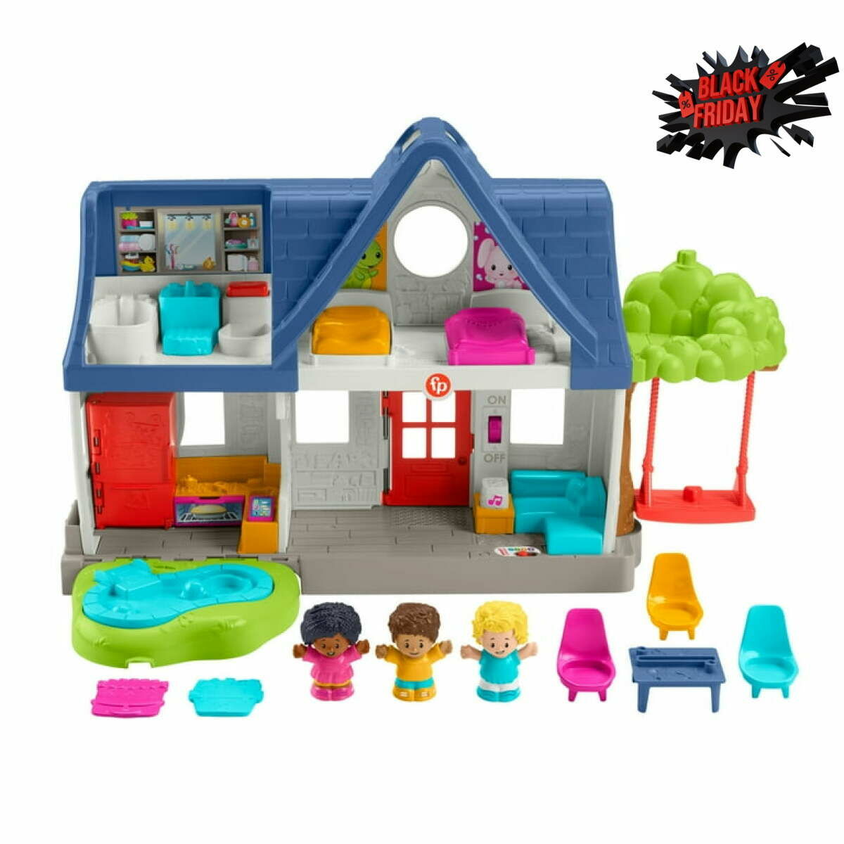 fisher price little people friends play house black friday