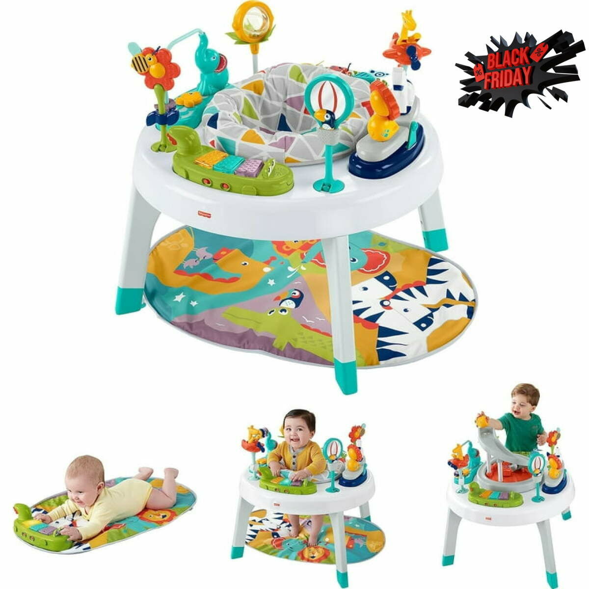 fisher price sit to stand activity center black friday