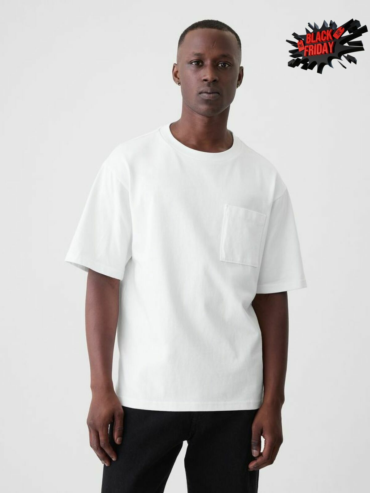 gap heavyweight pocket t shirt black friday