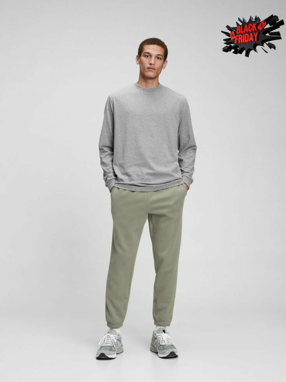 gap vintage soft joggers black friday