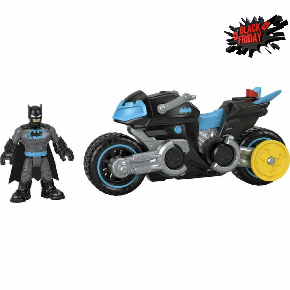 imaginext batman bat tech batcycle black friday