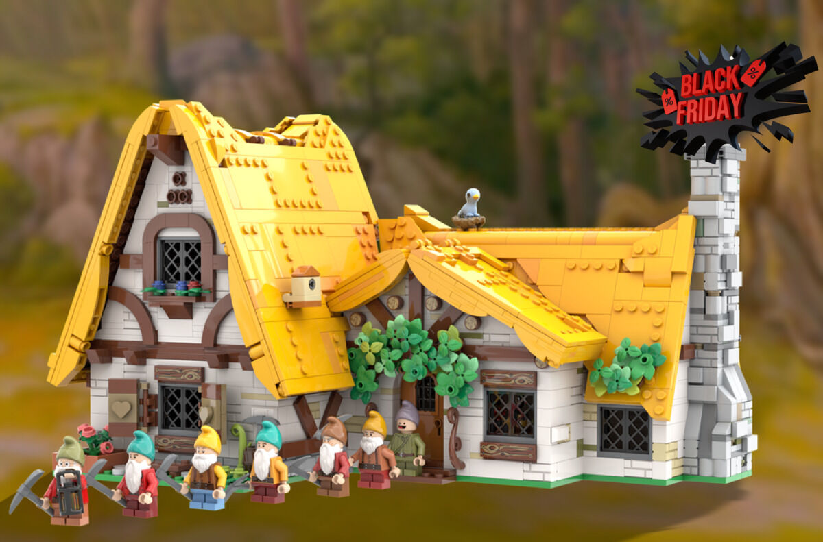 lego snow white cottage black friday