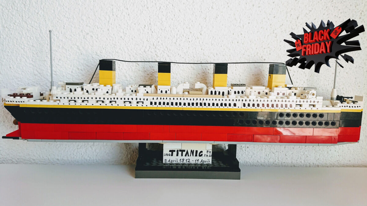 lego titanic black friday