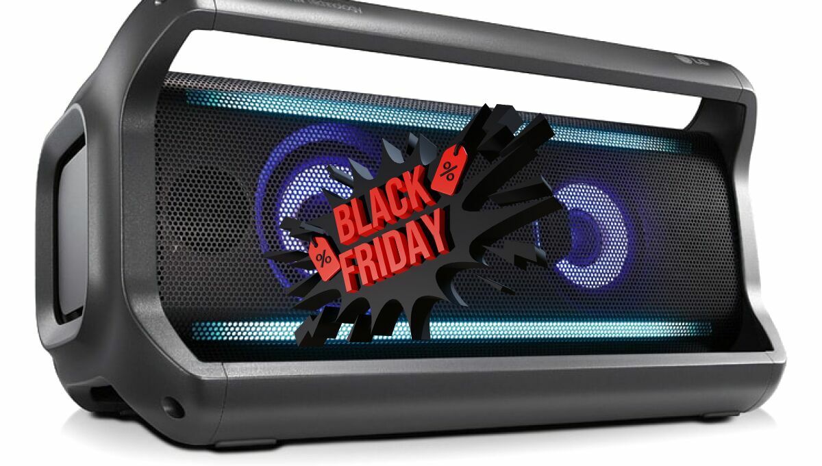 lg portable speaker black friday