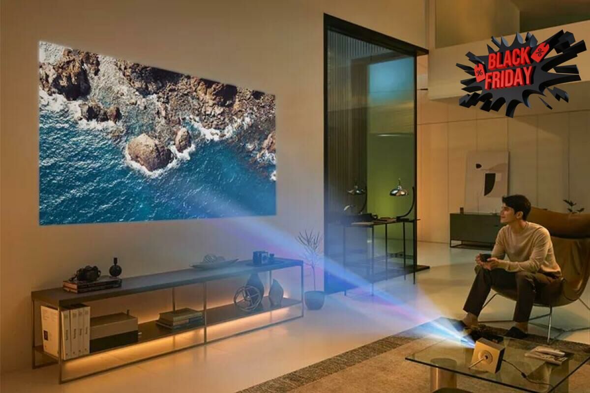 lg projector black friday