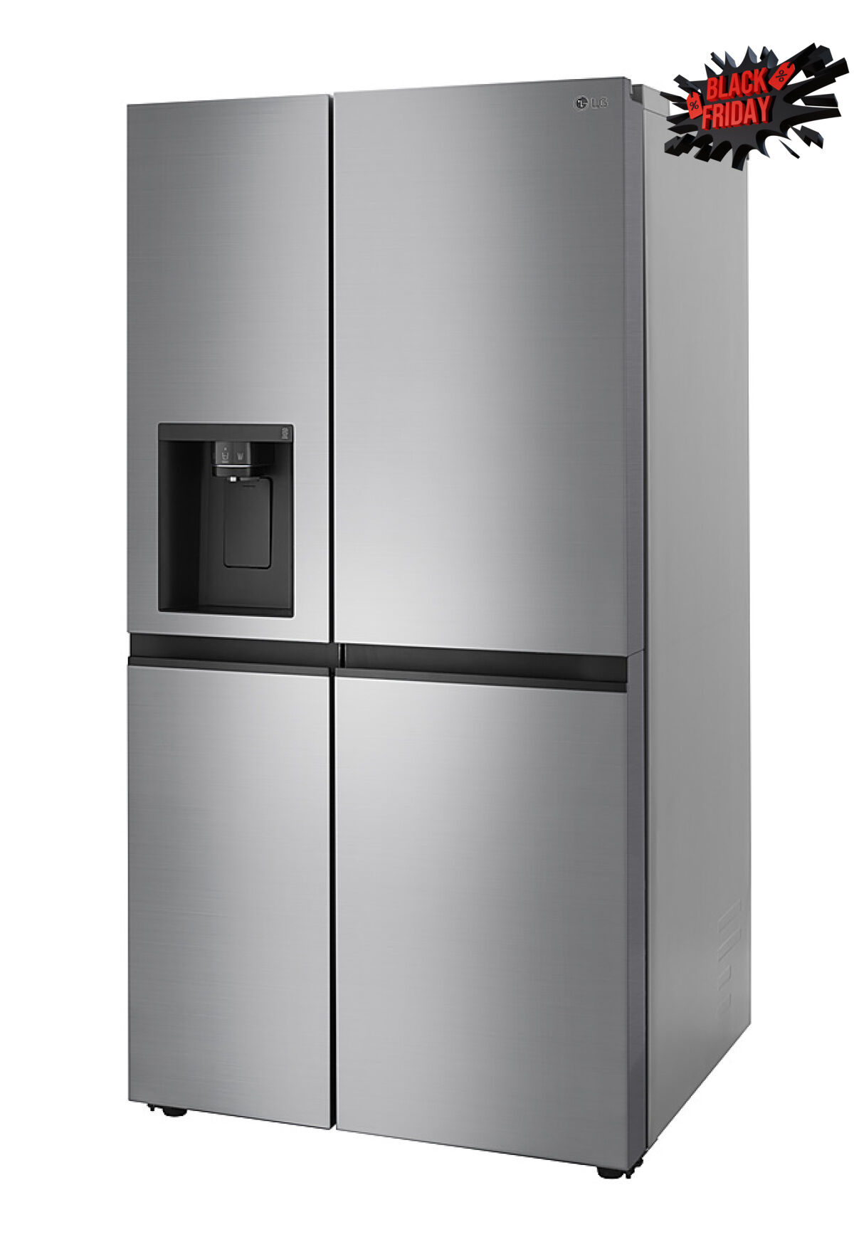 lg side by side fridge black friday