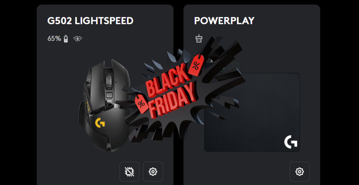 logitech g powerplay system black friday