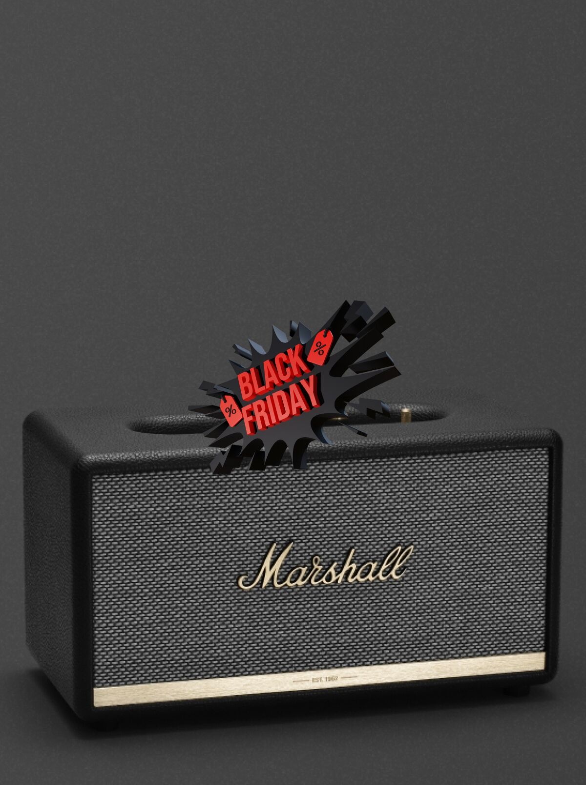 marshall stanmore ii bluetooth speaker black friday