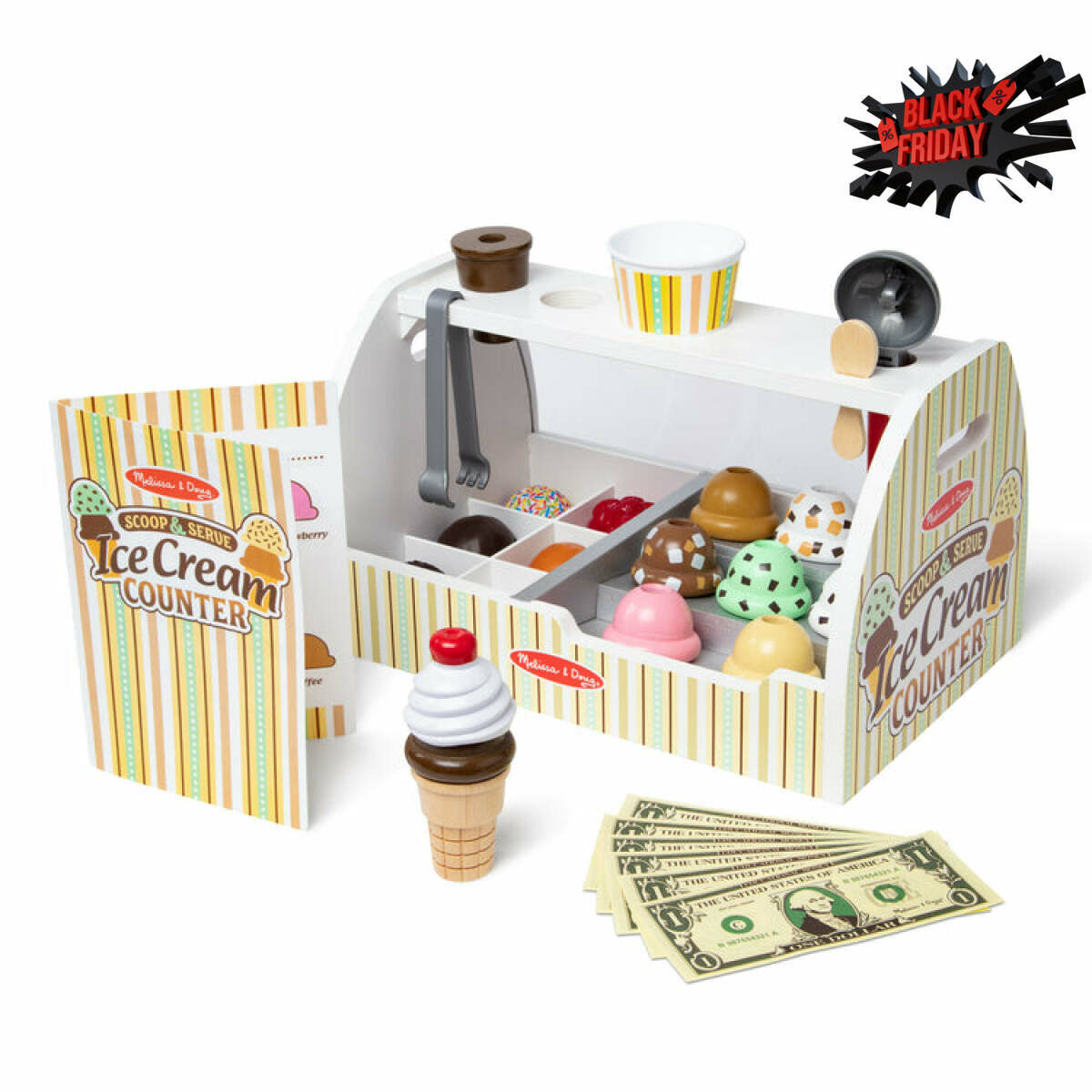 melissa doug ice cream counter black friday