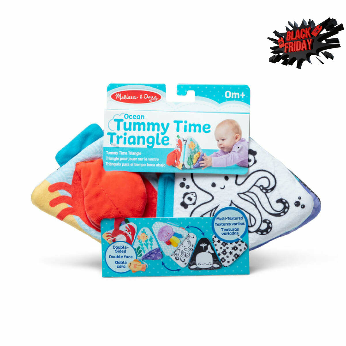 melissa doug tummy time triangle black friday