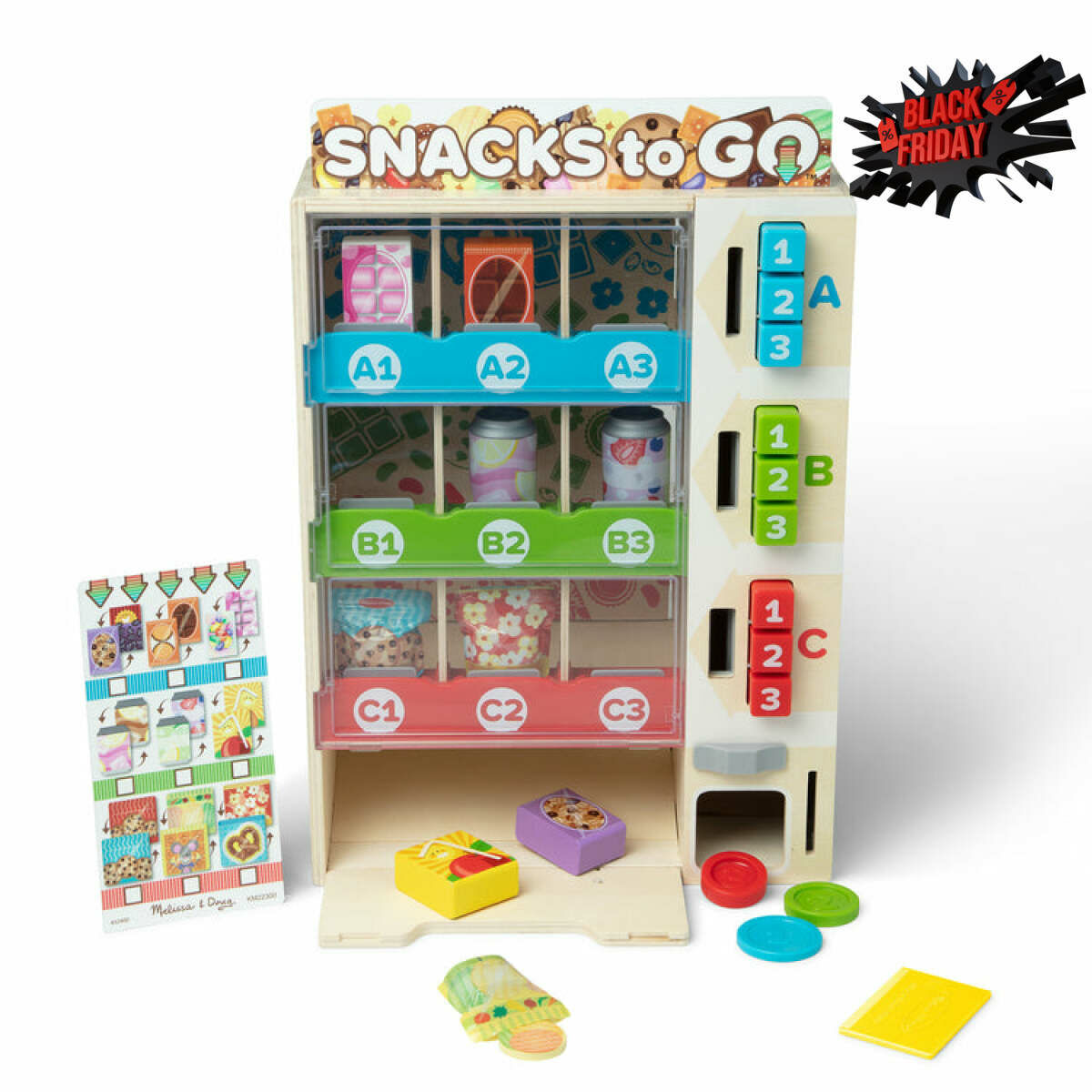 melissa doug wooden vending machine black friday