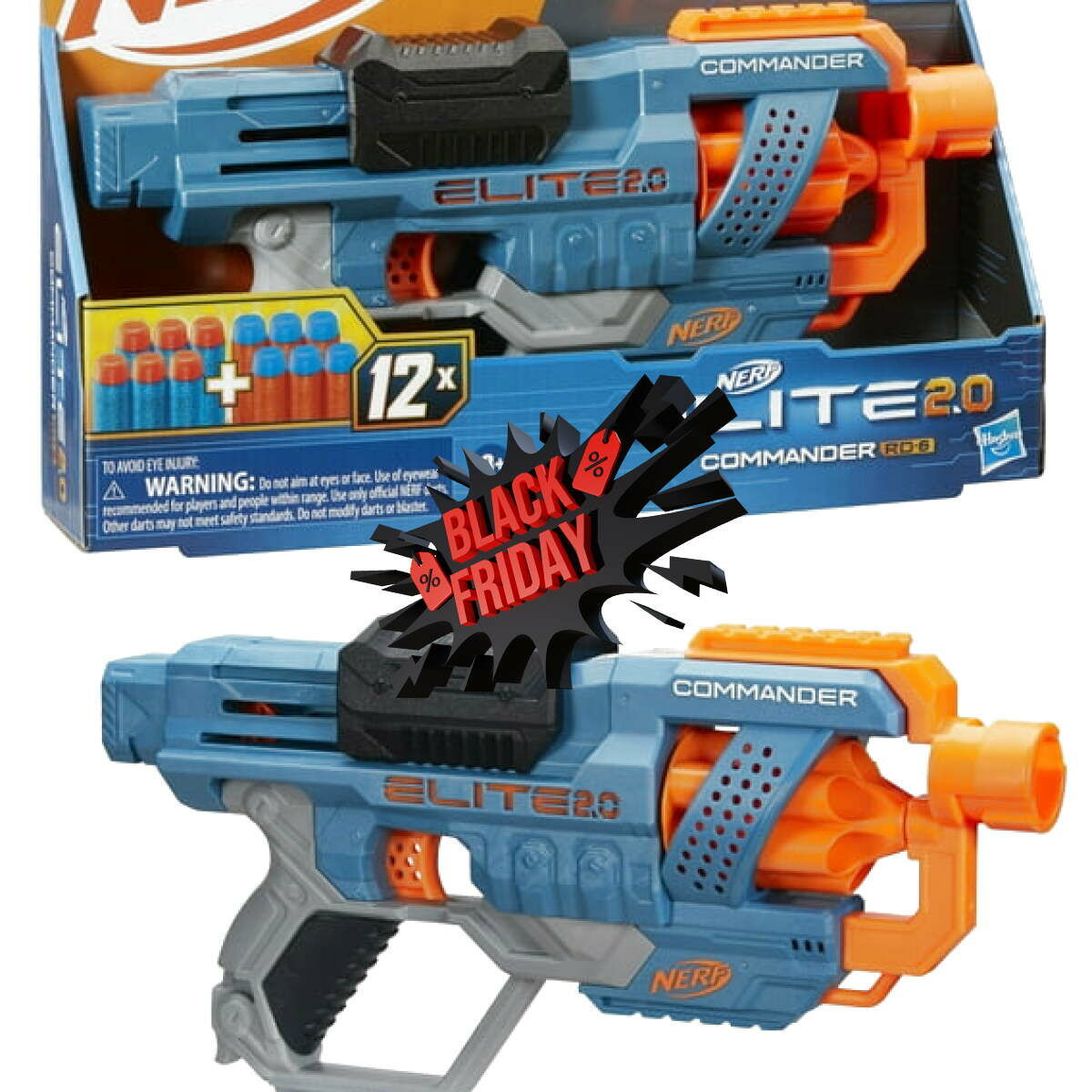 nerf elite commander black friday