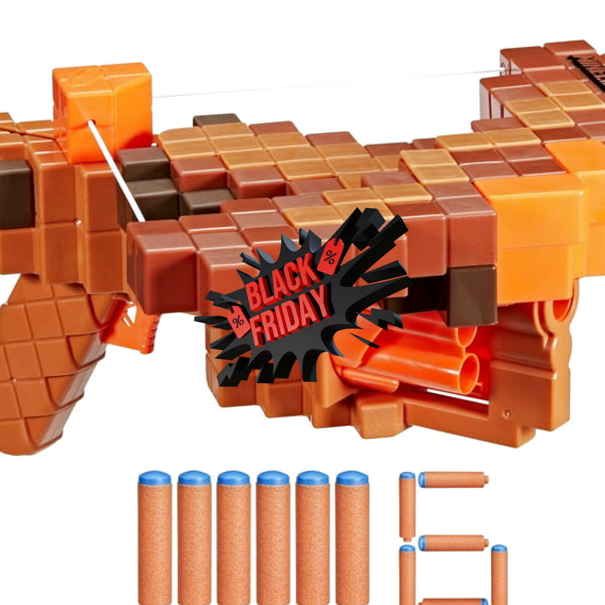 nerf minecraft pillagers crossbow black friday