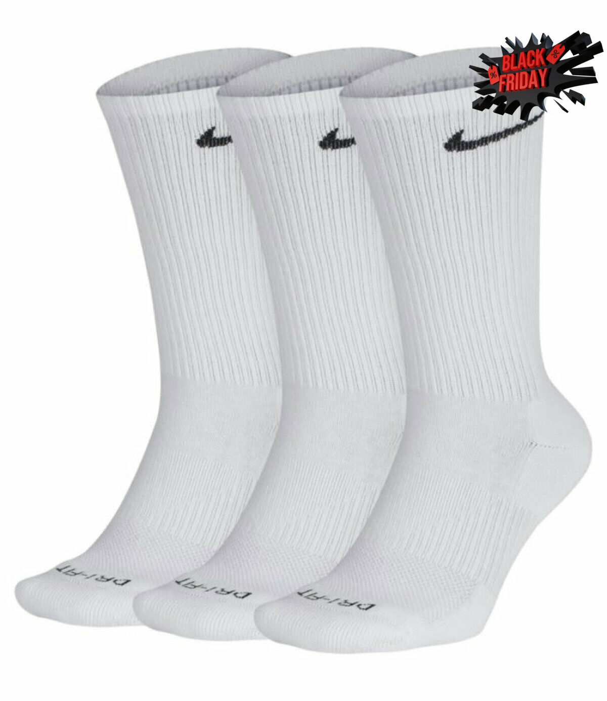 nike everyday plus cushioned socks black friday