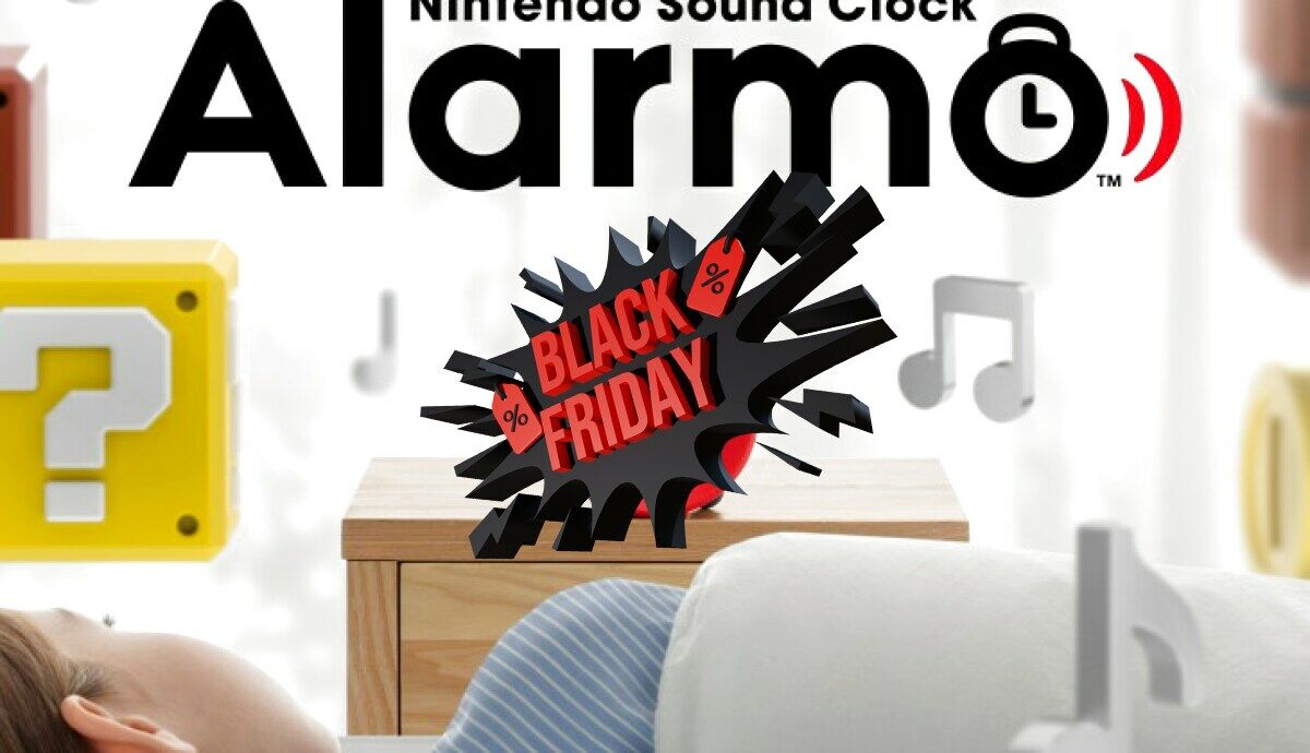 nintendo sound clock alarmo black friday