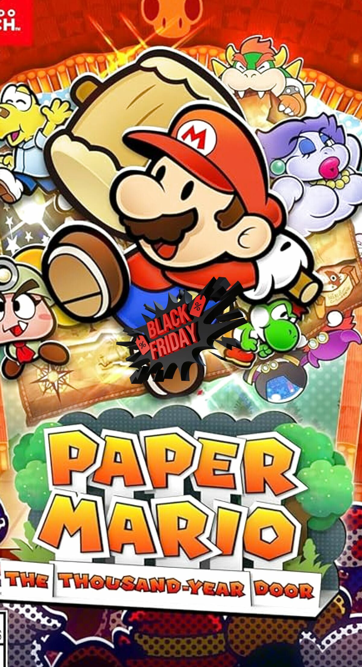 paper mario the thousand year door black friday