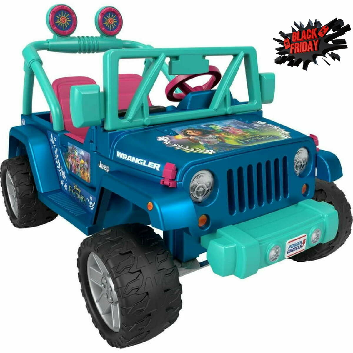 power wheels disney encanto jeep black friday