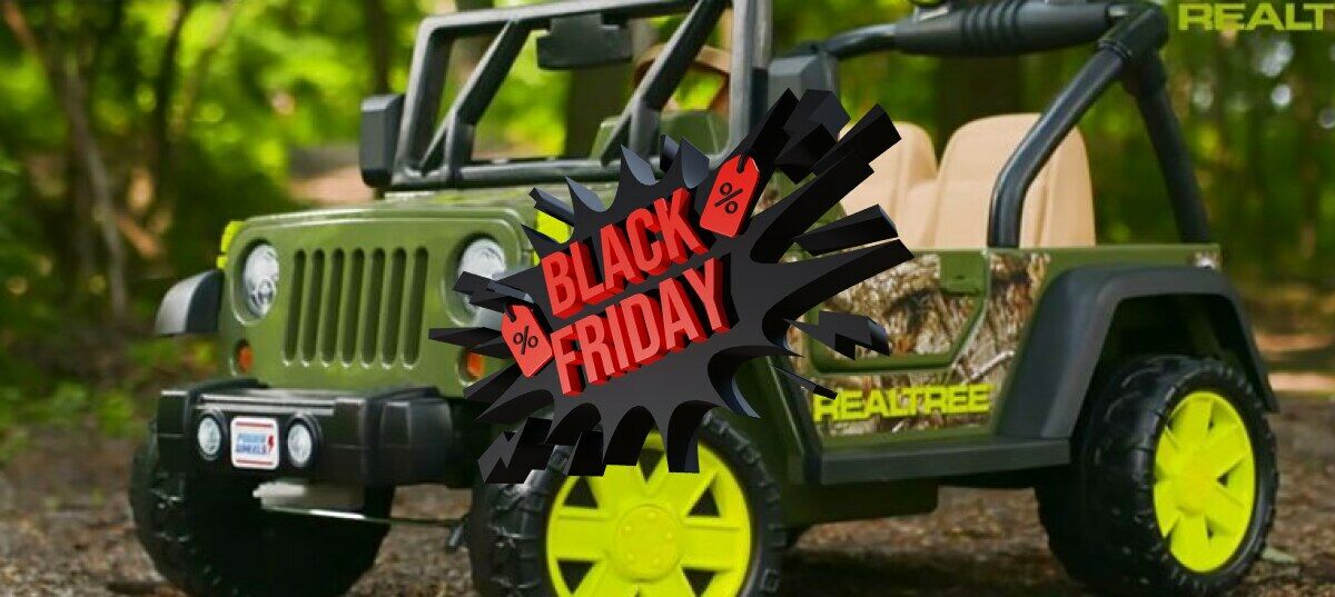 power wheels jeep wrangler black friday