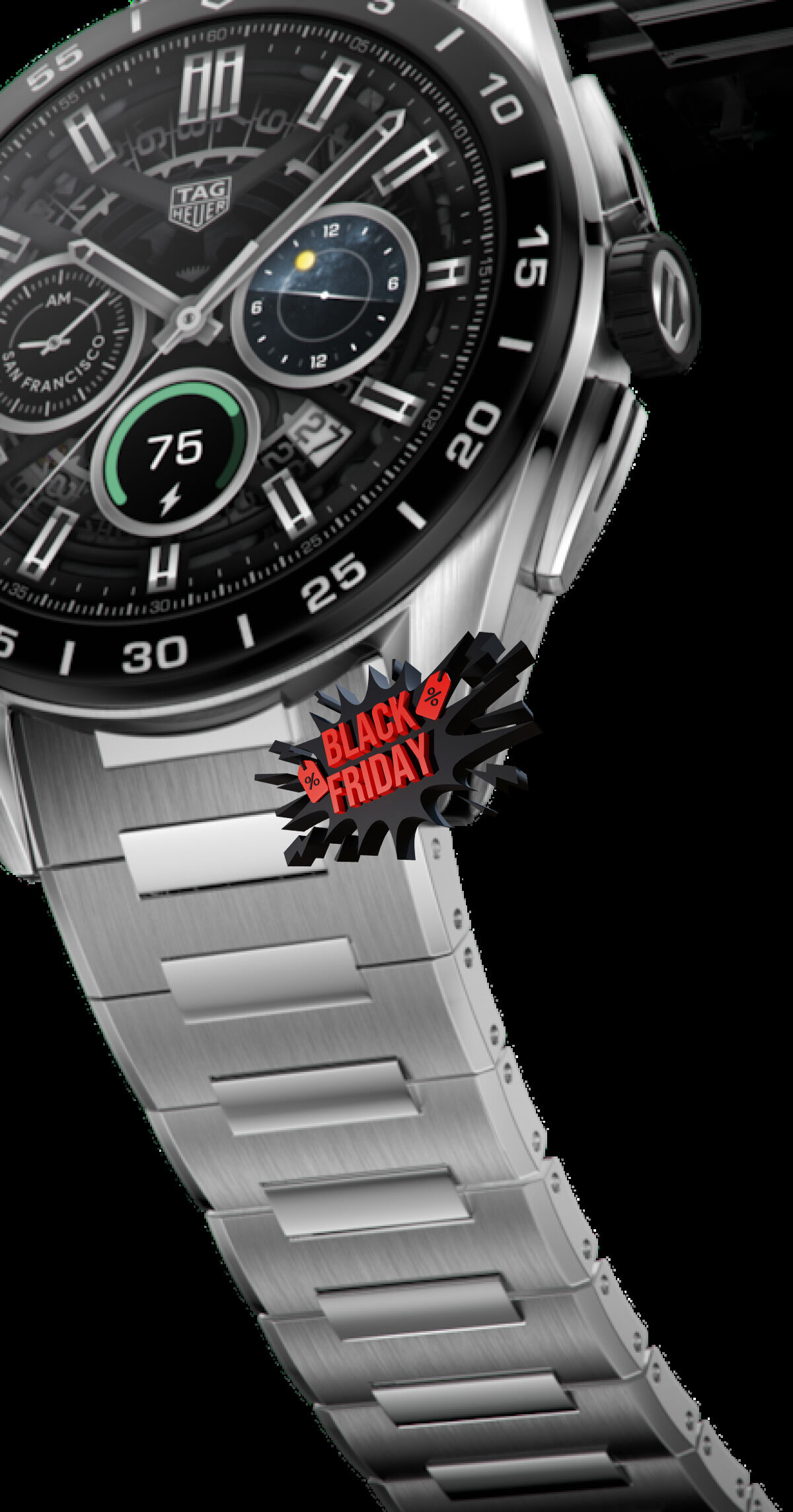 tag heuer connected calibre e4 black friday