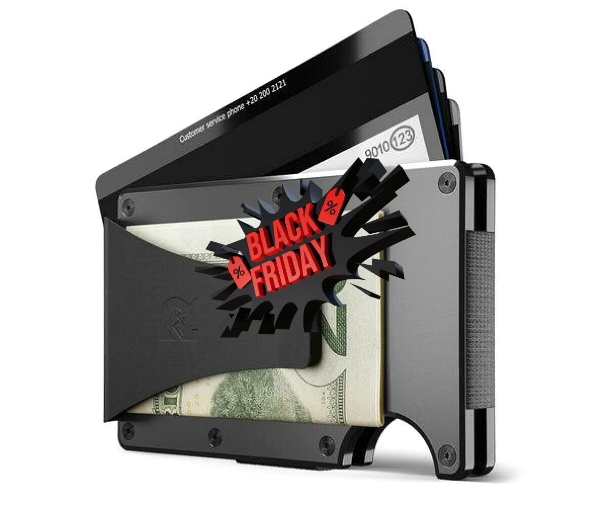 the ridge minimalist metal wallet black friday