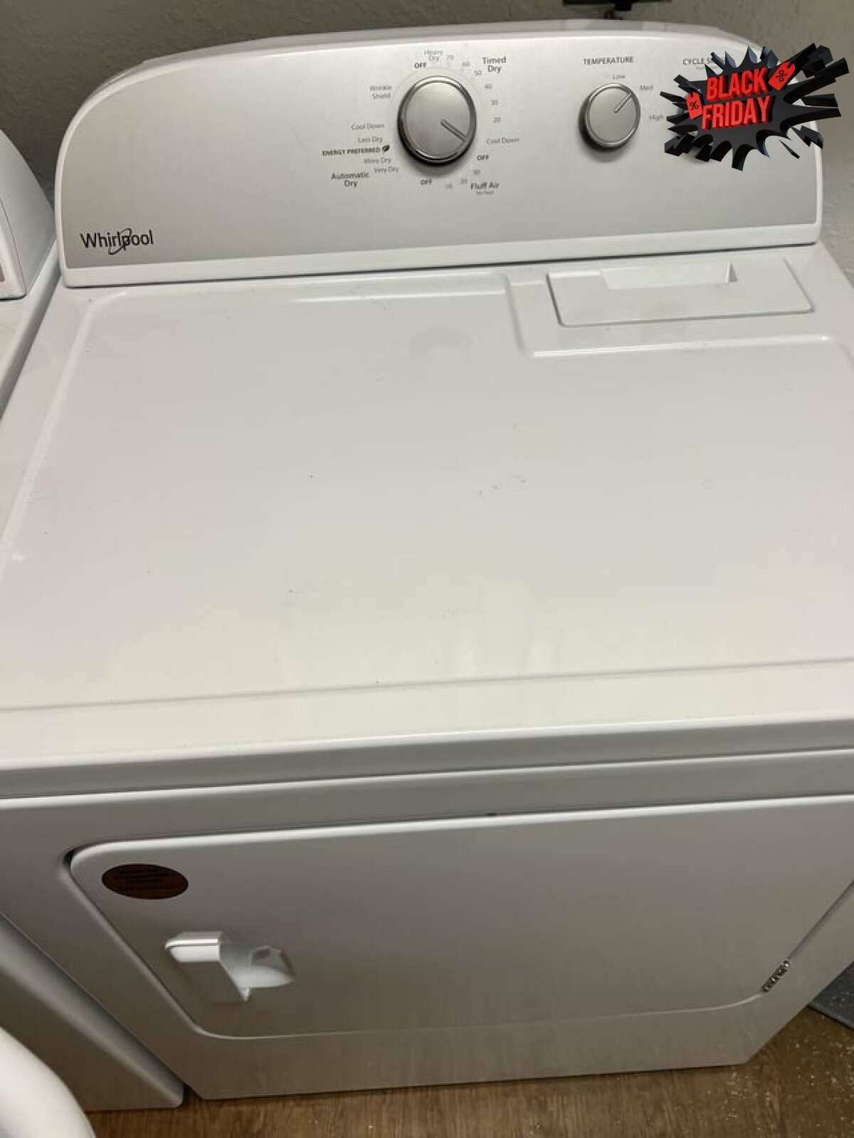 whirlpool dryer black friday